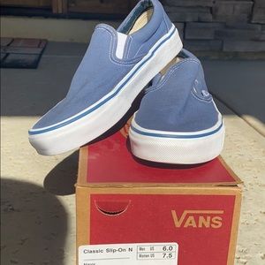 Navy Slip On Vans